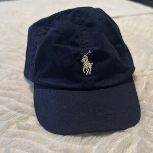 Polo by Ralph Lauren Blue and White Baseball Hat Iconic Logo